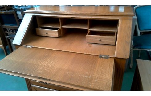 SEKRETÄR MASSIV EICHE 3 SCHUBLADEN