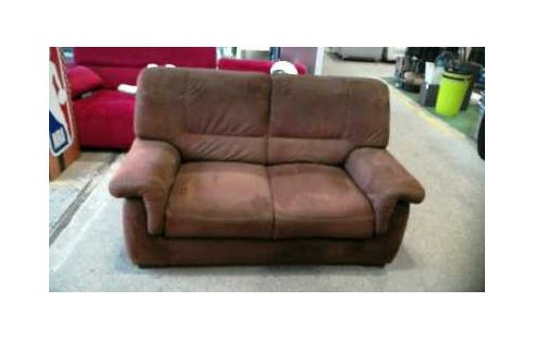 SOFÁ 2 PLAZAS MARRÓN