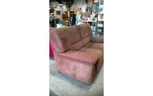 SOFÁ 2 PLAZAS MARRÓN