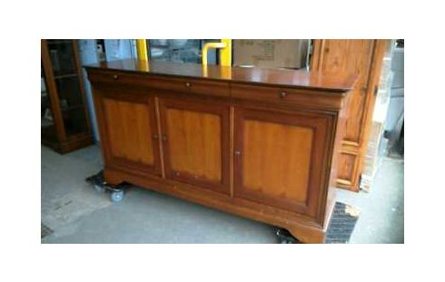 WOHNZIMMERSCHRANK 3 TÜREN / 3 SCHUBLADEN LUDWIG PHILIP-STIL