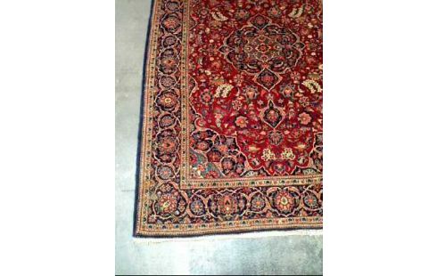 TEPPICH ORIENTALISCH GEMUSTERT ROT BLAU