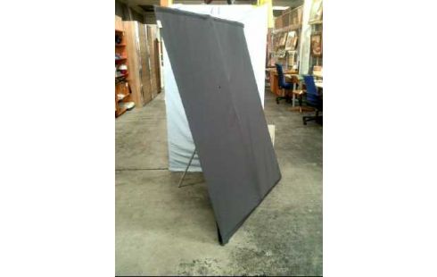 SEITENMARKISE GRAU <DOPPLER> VERSTELLB.