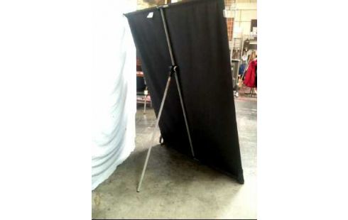 SEITENMARKISE GRAU <DOPPLER> VERSTELLB.