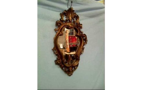 SPIEGEL GOLDFARBEN I.R. VERZIERT KLEIN