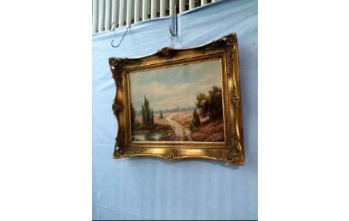 GEMÄLDE I.R. <SIGNIERT> LANDSCHAFT