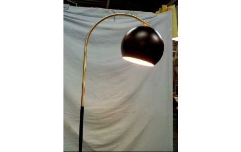 STEHLAMPE SCHIRM RUND SCHW. GOLDFARB.