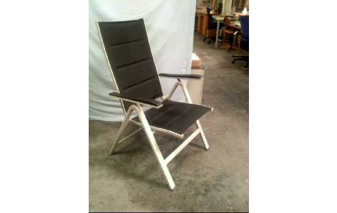 GARTENSTUHL GARDENLINE KLAPPB. GRAUSCHW. ARML.