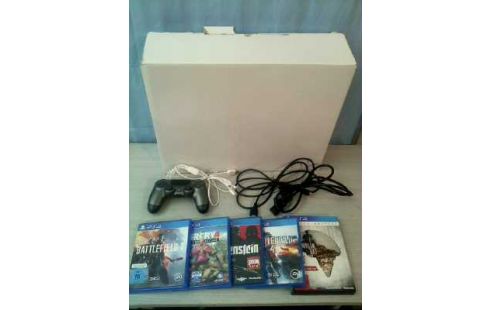 PS4-PRO MIT CONTROLLER & 5 SPIELEN <SONY>