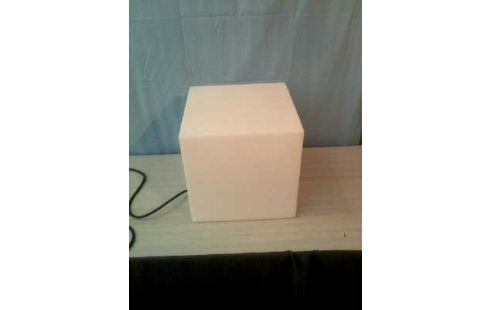 LAMPE OUTDOOR WÜRFEL LICHT BLAU