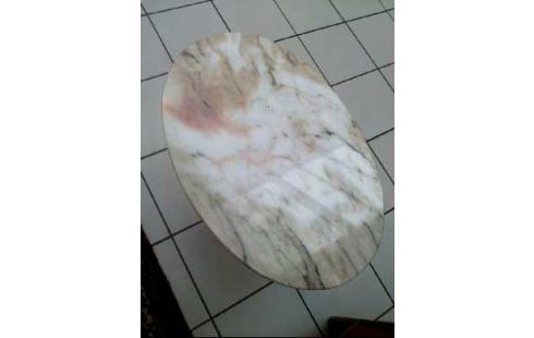 BEISTELLTISCH MARMOR OVAL MEERJUNGFR. BEINE