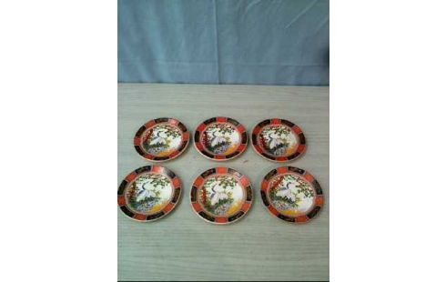 PORZELLNTELLER KLEIN 6ER-SET KRANICH