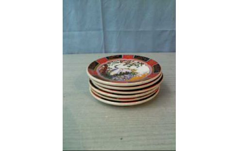 PORZELLNTELLER KLEIN 6ER-SET KRANICH