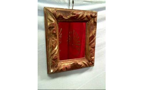 WANDSPIEGEL IM RAHMEN BAROCK RUSTIKAL GOLDF.