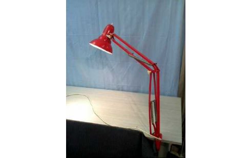 SCHREIBTISCHLAMPE ORANGE VERSTELLBAR