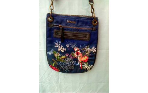 HANDTASCHE <DESIGUAL> BLAU PAPAGEI