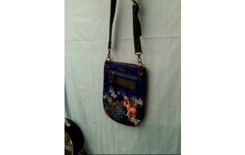 HANDTASCHE <DESIGUAL> BLAU PAPAGEI