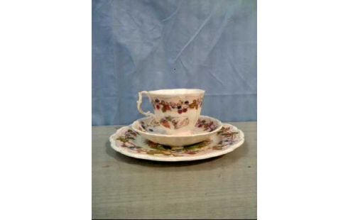 KAFFEE-SET 3-TLG FLORAL <ROYAL DOULTON>
