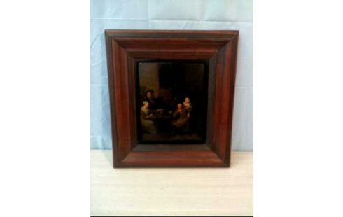 ÖLGEMÄLDE I.R. HOLLAND <BÄUERLICHE SZENE>