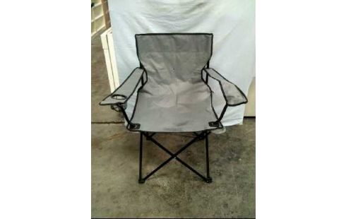 CAMPINGSTUHL GRAU KLAPPBAR