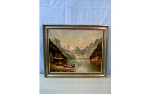 GEMÄLDE I.R. <SIGNIERT> BERGSEE