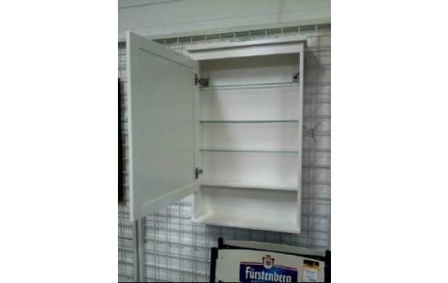 BADSCHRANK SPIEGEL HOLZ 1-TÜR 5-EBEN.