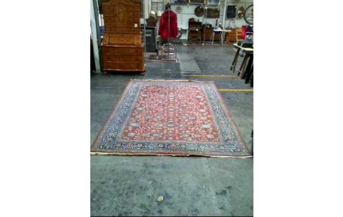 TEPPICH ORIENTALISCH GEMUSTERT ROT BLAU
