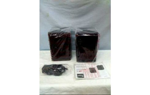 LAUTSPRECHER 2ER-SET <DUAL LS 100> SCHWARZ