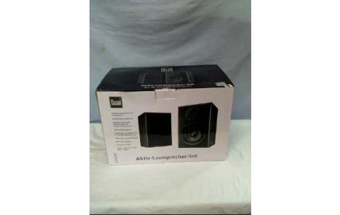 LAUTSPRECHER 2ER-SET <DUAL LS 100> SCHWARZ