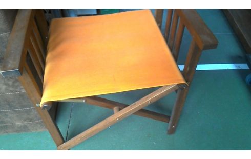 GARTENSTUHL ORANGE STOFF