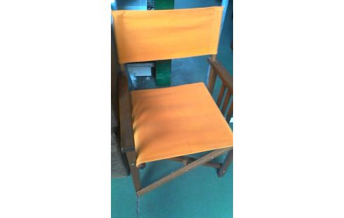 GARTENSTUHL ORANGE STOFF