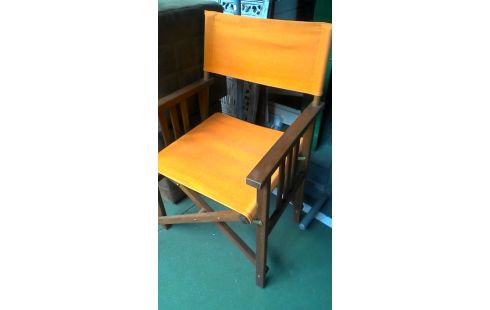 GARTENSTUHL ORANGE STOFF