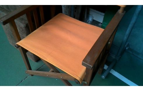 GARTENSTUHL ORANGE STOFF