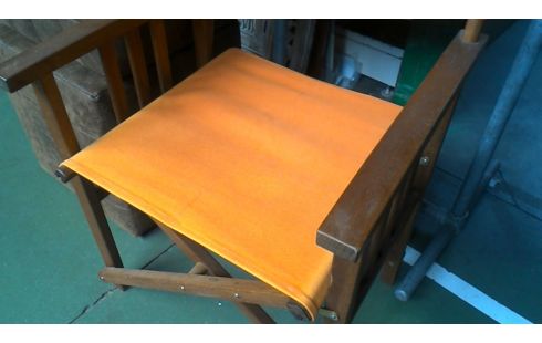 GARTENSTUHL ORANGE STOFF