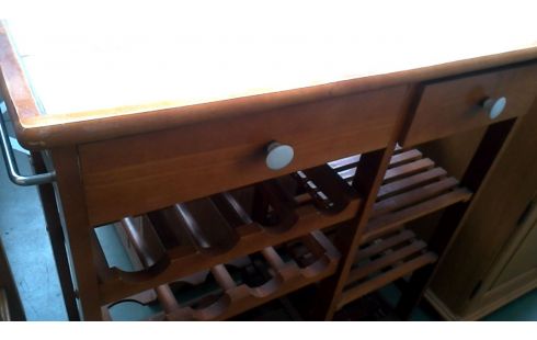 MEUBLE D'APPOINT, , CUISINE 2 TIROIRS, , MOBILE