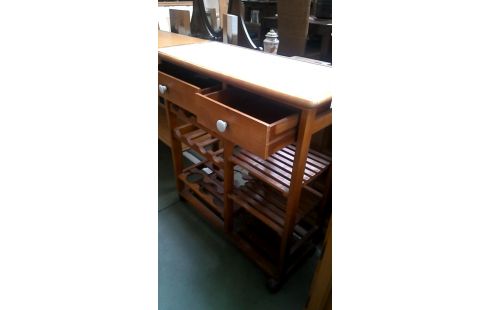 MEUBLE D'APPOINT, , CUISINE 2 TIROIRS, , MOBILE