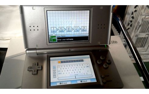 SPELCONSOLE NINTENDO DS LITE SILVER