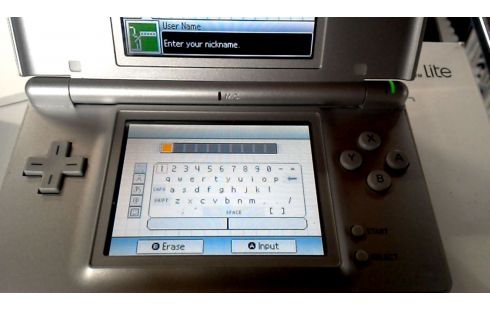 SPELCONSOLE NINTENDO DS LITE SILVER