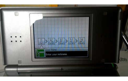 SPELCONSOLE NINTENDO DS LITE SILVER