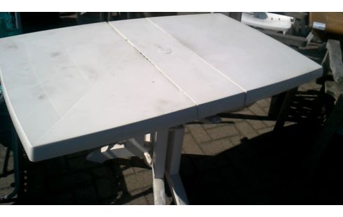 GARTENTISCH KLAPPBAR WEISS