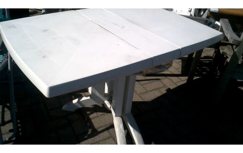 GARTENTISCH KLAPPBAR WEISS