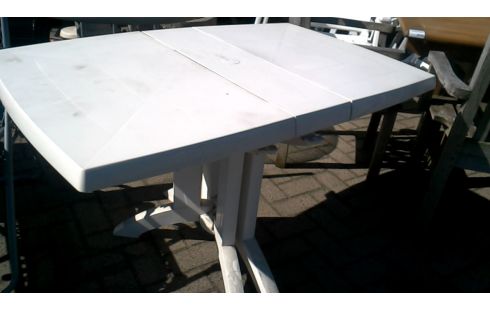 GARTENTISCH KLAPPBAR WEISS