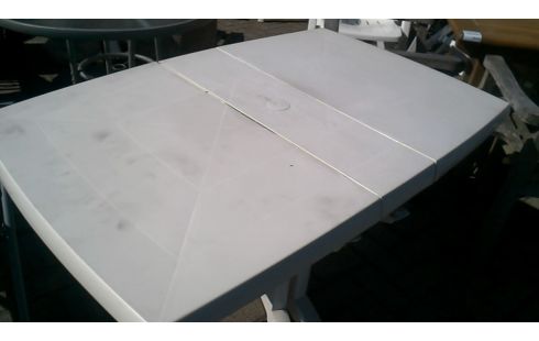 GARTENTISCH KLAPPBAR WEISS