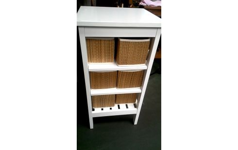 CAISSON, , ETAGERE IKEA BLANCHE