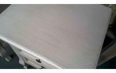 CHEVET L UNITE ECRU 2 TIROIRS