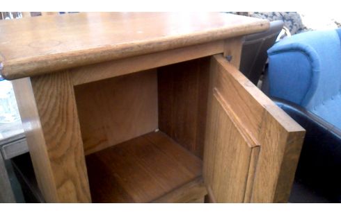 NACHTTISCH 1 TÜR DAS STÜCK EICHE RUSTIKAL