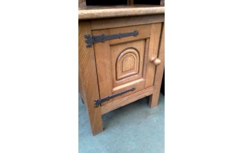 NACHTTISCH 1 TÜR DAS STÜCK EICHE RUSTIKAL