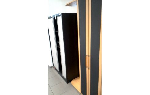 KAST HALKAST BEUK LOOK SPIEGEL 2 DEUREN VERLICHT