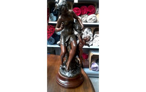 BEELD ZAMAK AMOUR A LA SOURCE MOREAU