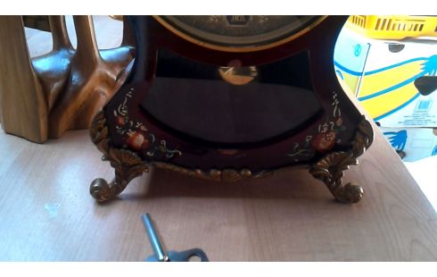 RELOJ 1 BURDEOS COBRE