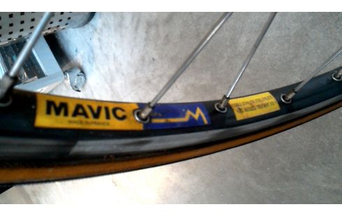 RENNRAD ROT NATURFARBEN IM VINTAGE-STIL